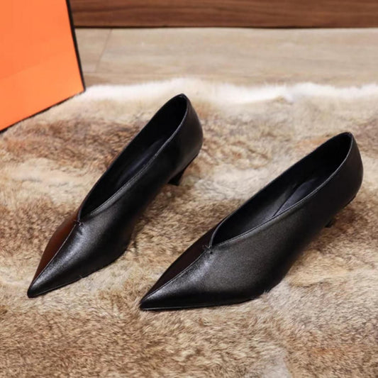 Crepe heels