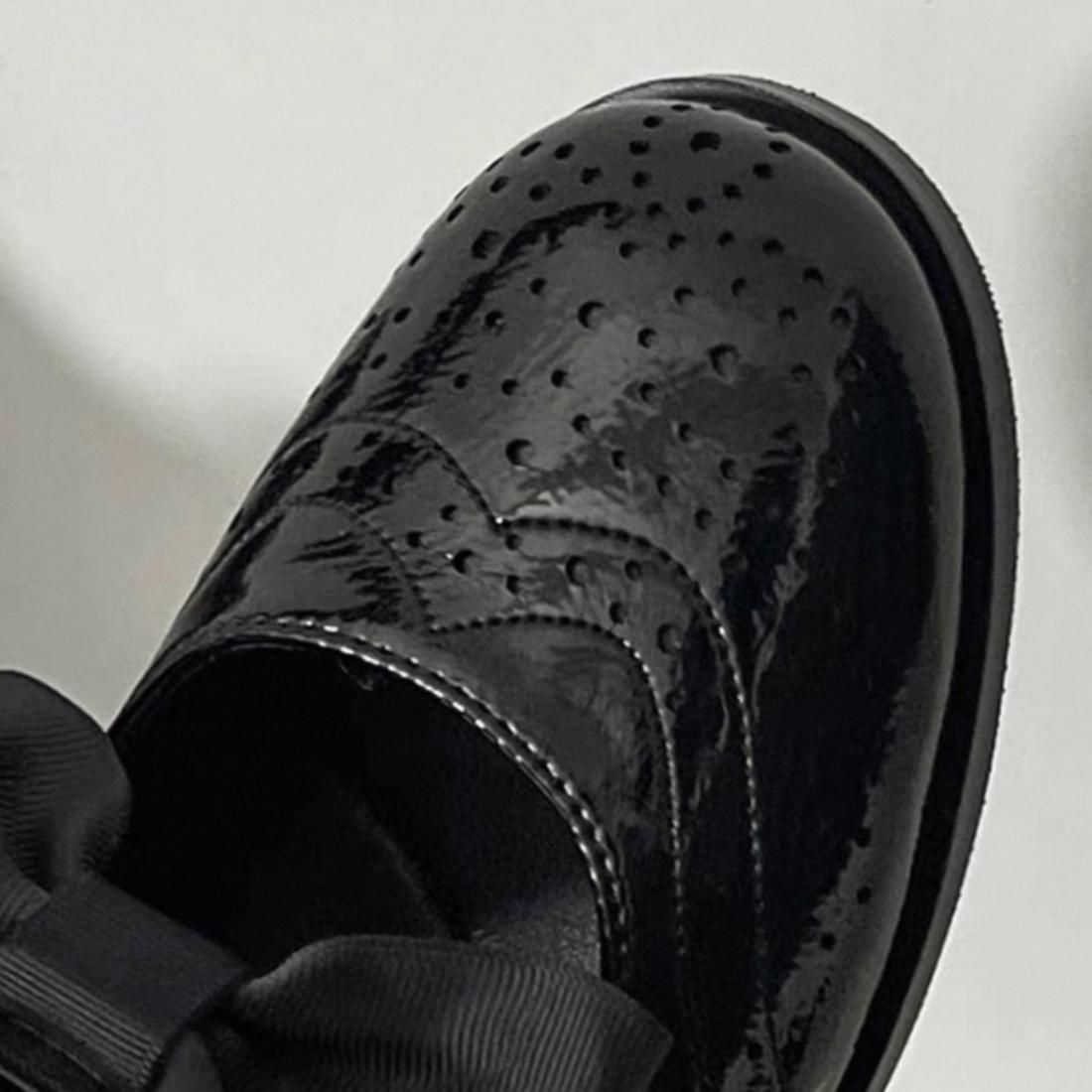 Manish bow loafers