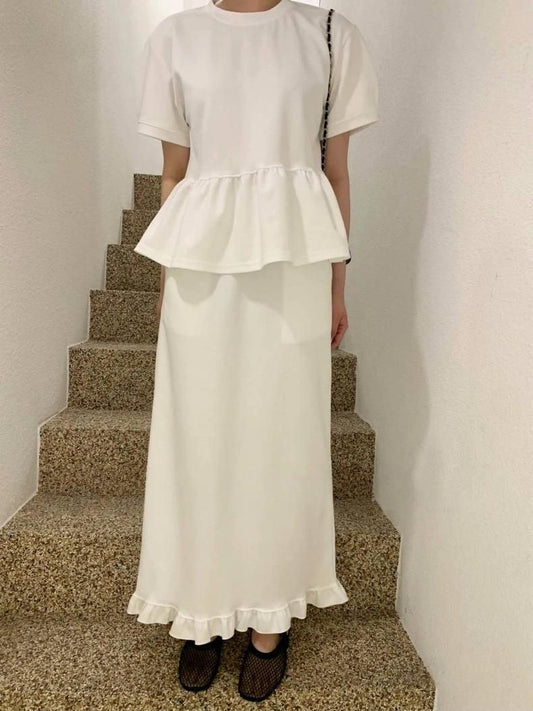 Frill sweat set up