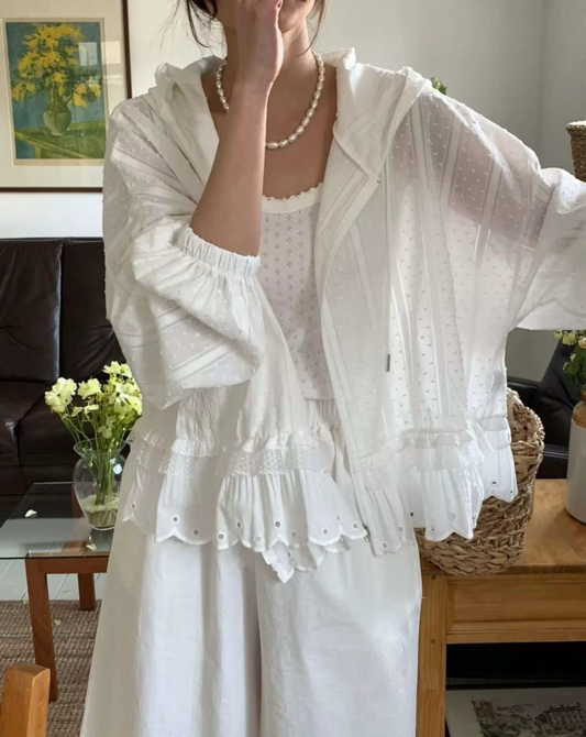 Soft Lace Hoodie