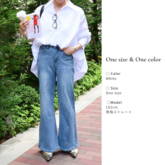 Blouse+Denim Set