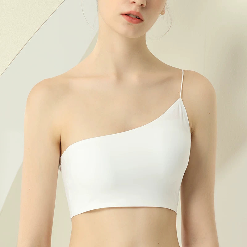 One-Shoulder Bra Top