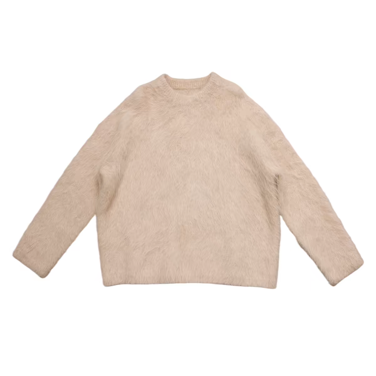 Alpaca shaggy knit