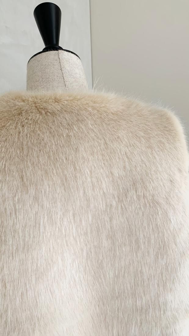 Eco fur vest