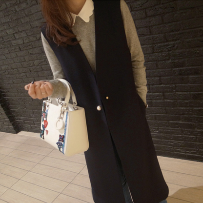 Pearl long gillet