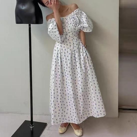 Bleu flower dress