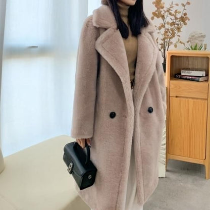 Wook Teddy Long Coat