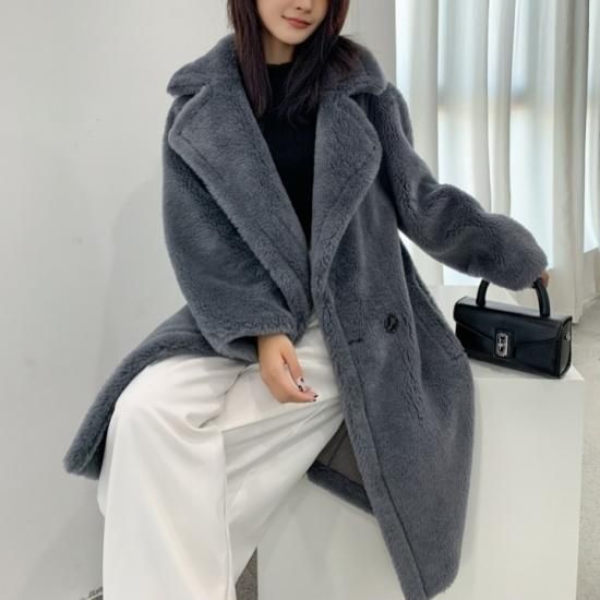 Wook Teddy Long Coat