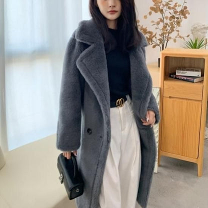 Wook Teddy Long Coat