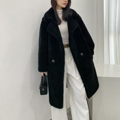 Wook Teddy Long Coat