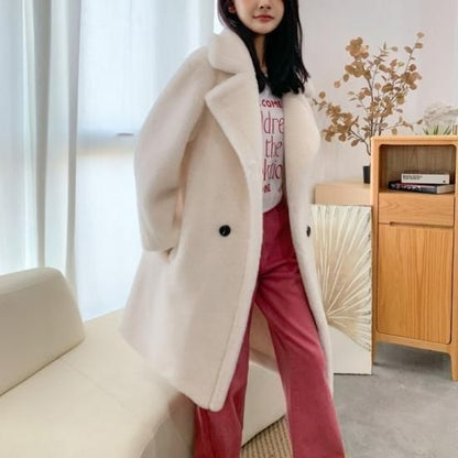 Wook Teddy Long Coat