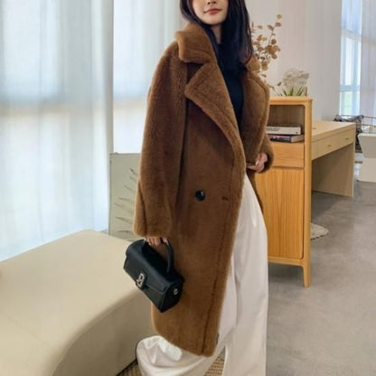 Bear wool coat