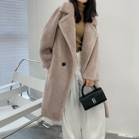 Bear wool coat