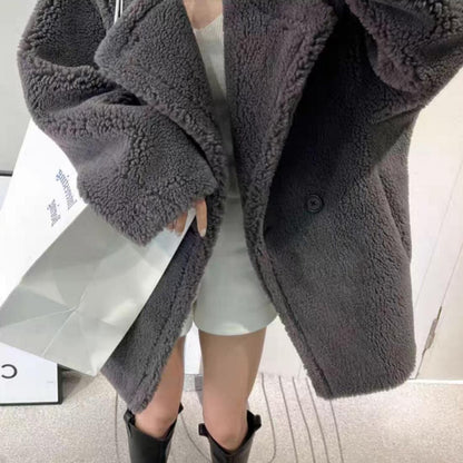 Boa short hoodie coat