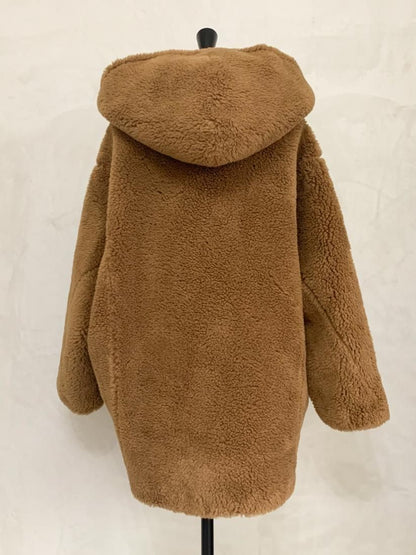 Boa short hoodie coat