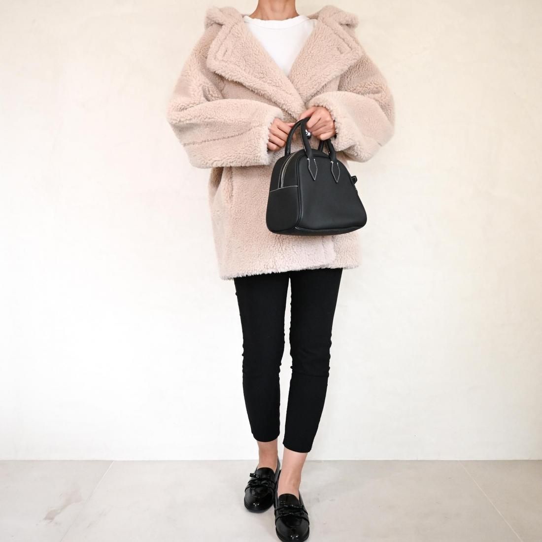 Boa short hoodie coat