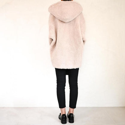 Boa short hoodie coat