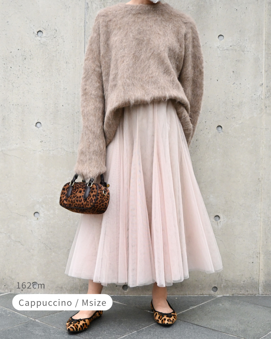 162cm / Cappuccino / Msize着用