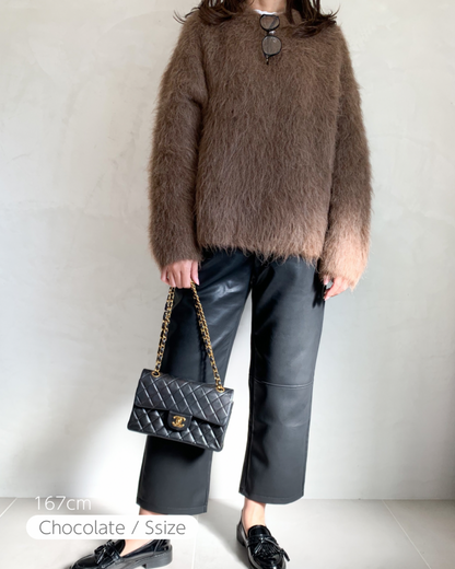 167cm / Chocolate / Ssize着用