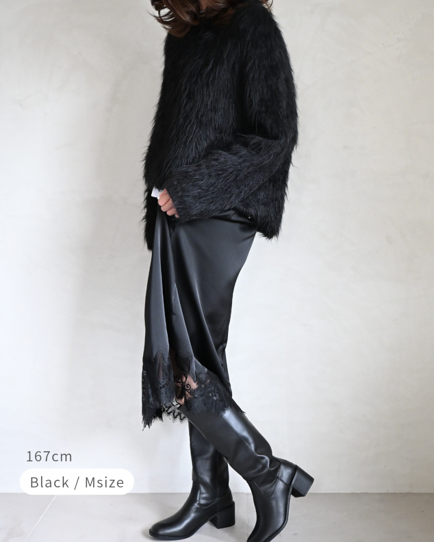 167cm / Black / Msize着用