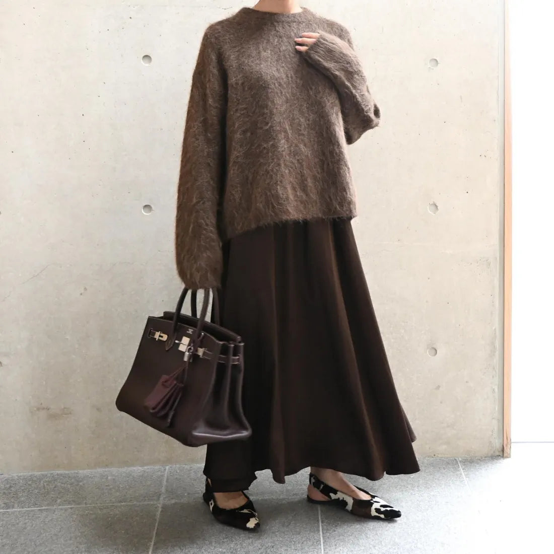 162cm / Chocolate / Ssize着用