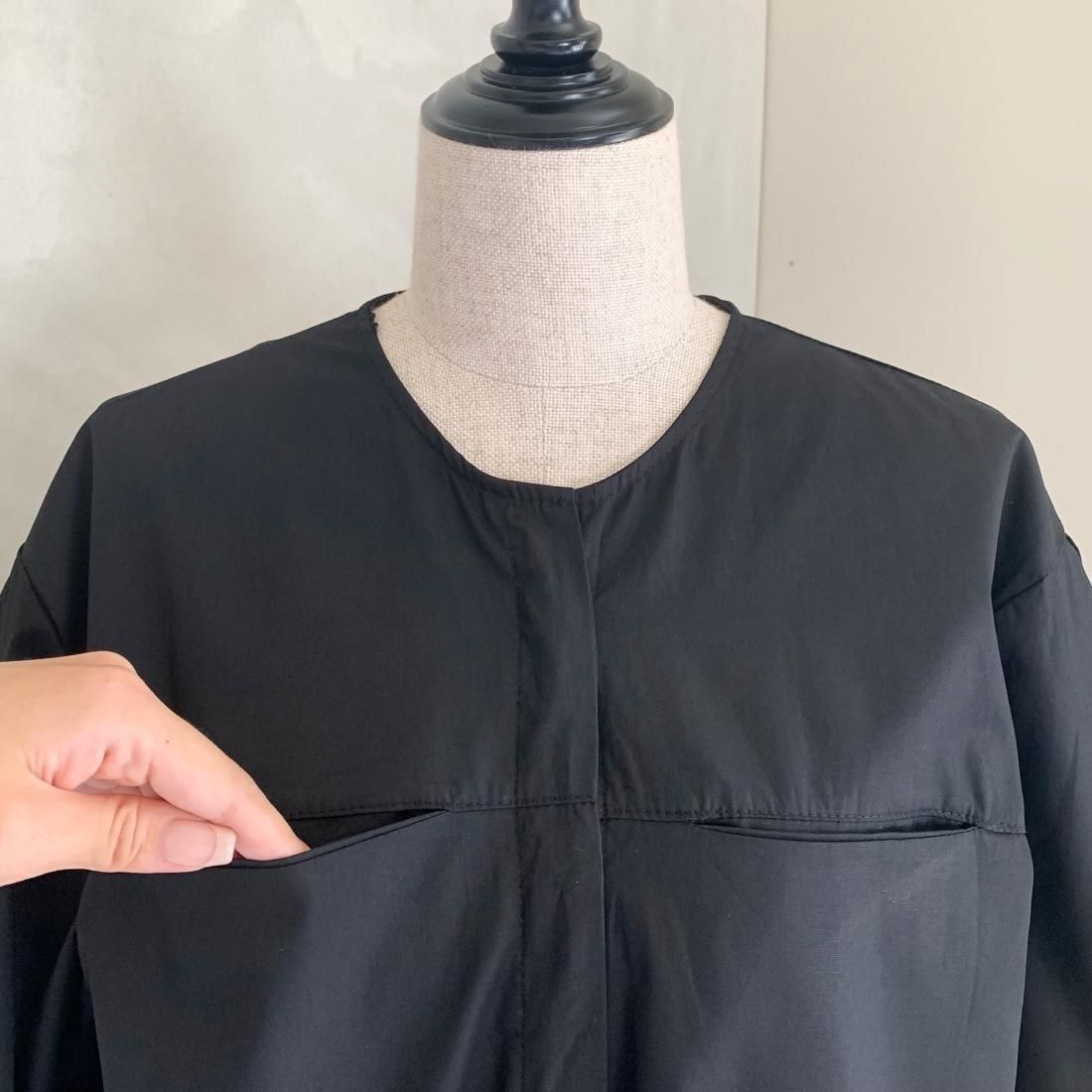 Frill tunic shirts
