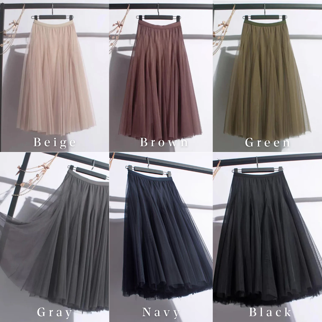 Tule volume skirt