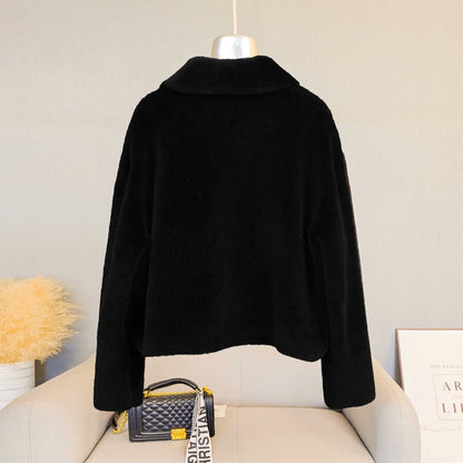 Wool Boa Jacket