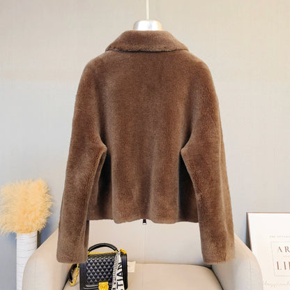 Wool Boa Jacket