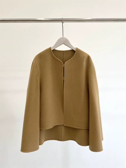 Cape Wool Coat