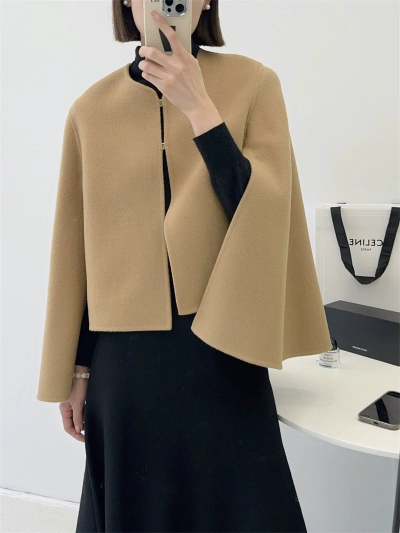 Cape Wool Coat