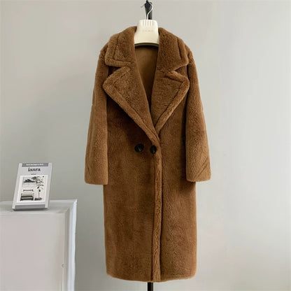 Wook Teddy Long Coat