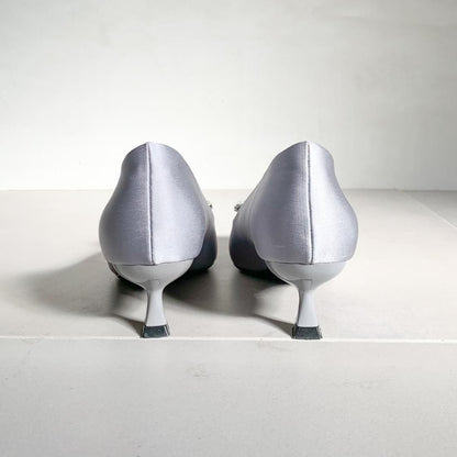 Bijoux satin heels