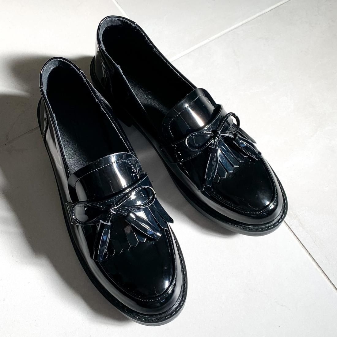 Bow classy loafers