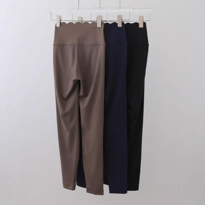 Scallop leggings