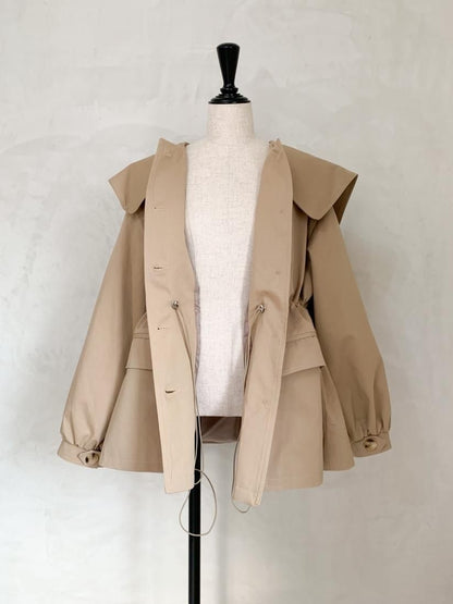 Big collar trench