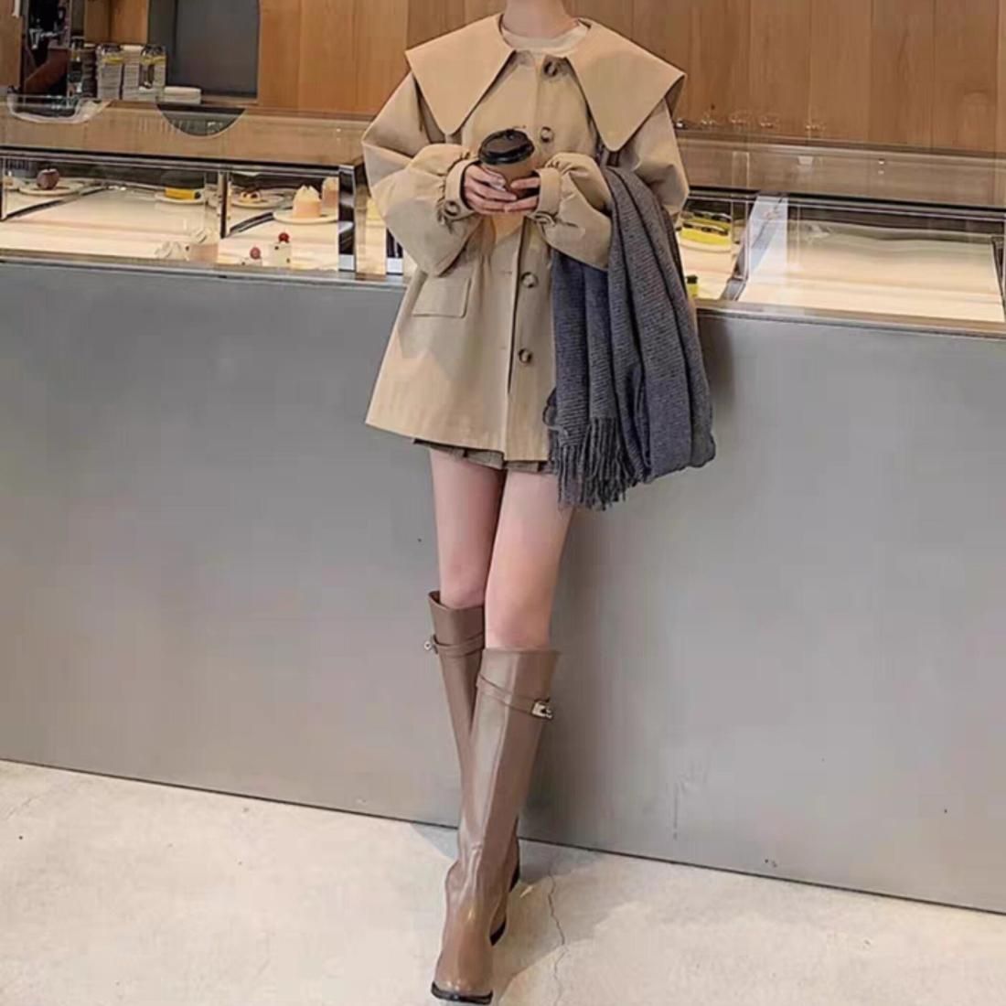 Big collar trench