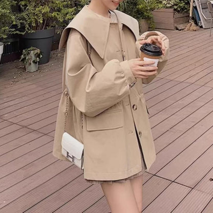 Big collar trench