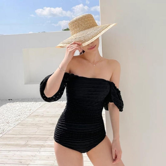 Flower off shoulder