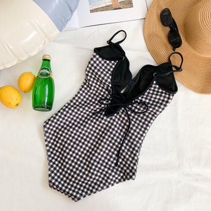 Gingham check suits