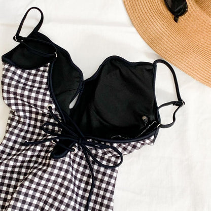 Gingham check suits
