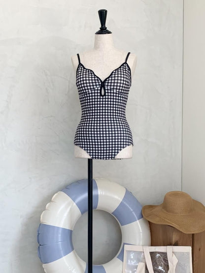 Gingham check suits