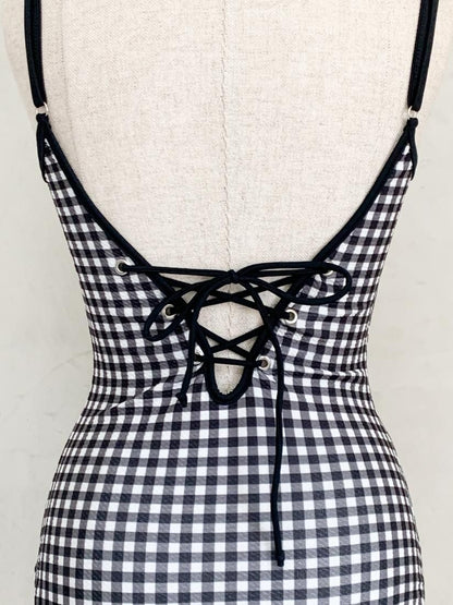 Gingham check suits