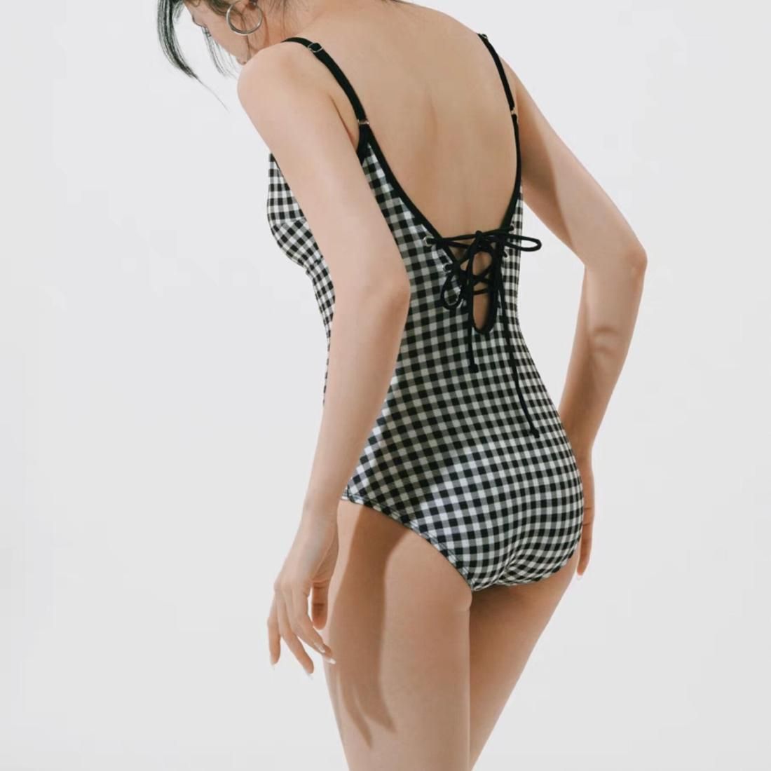 Gingham check suits