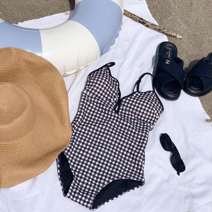 Gingham check suits
