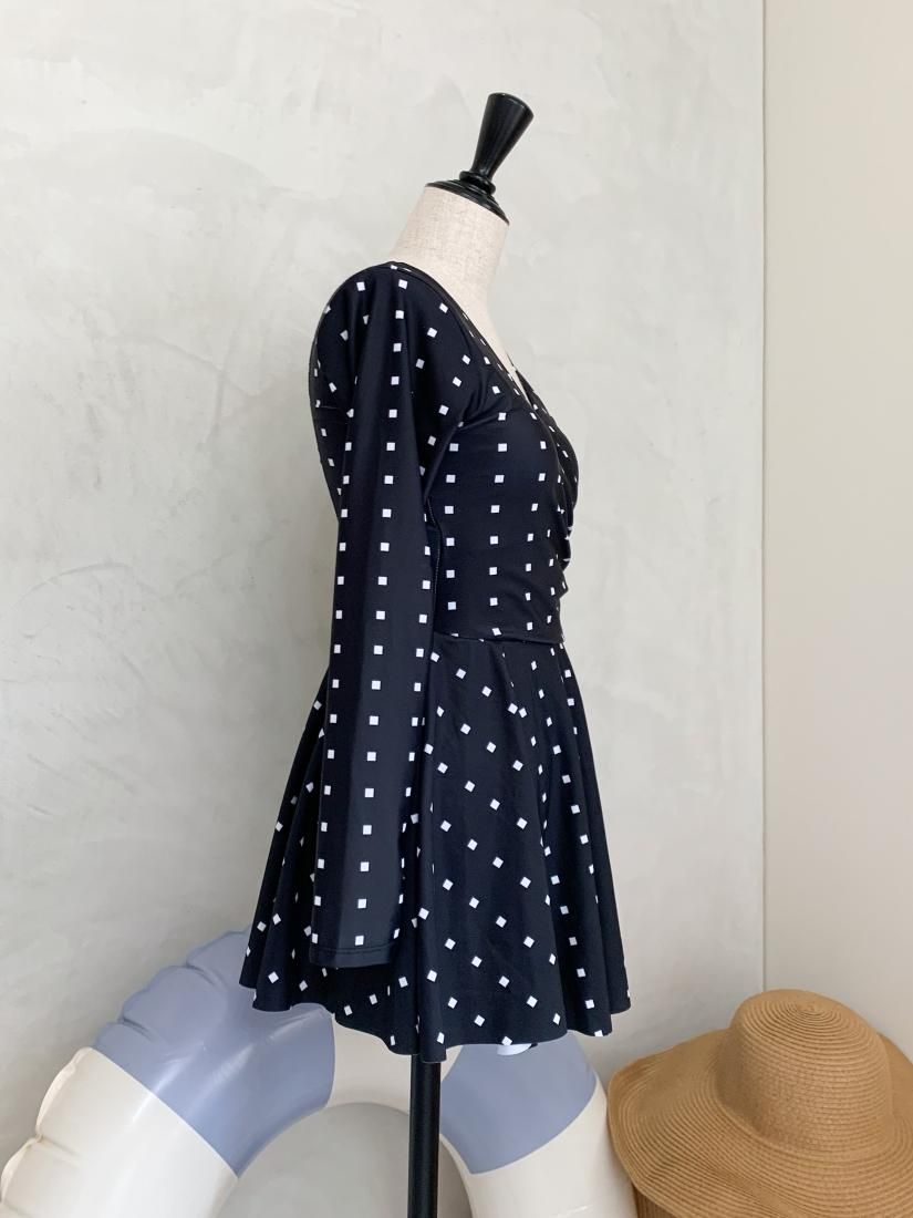 Vneck one-piece