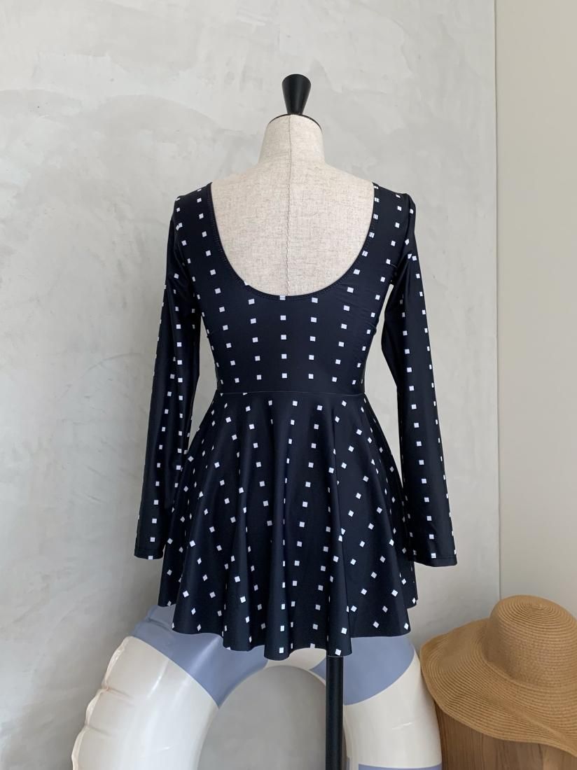 Vneck one-piece