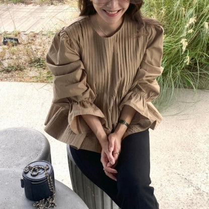 Pleats shirts