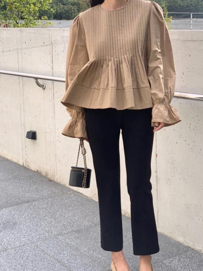 Pleats shirts