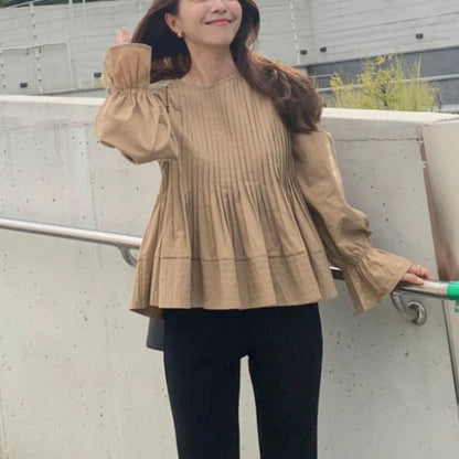 Pleats shirts